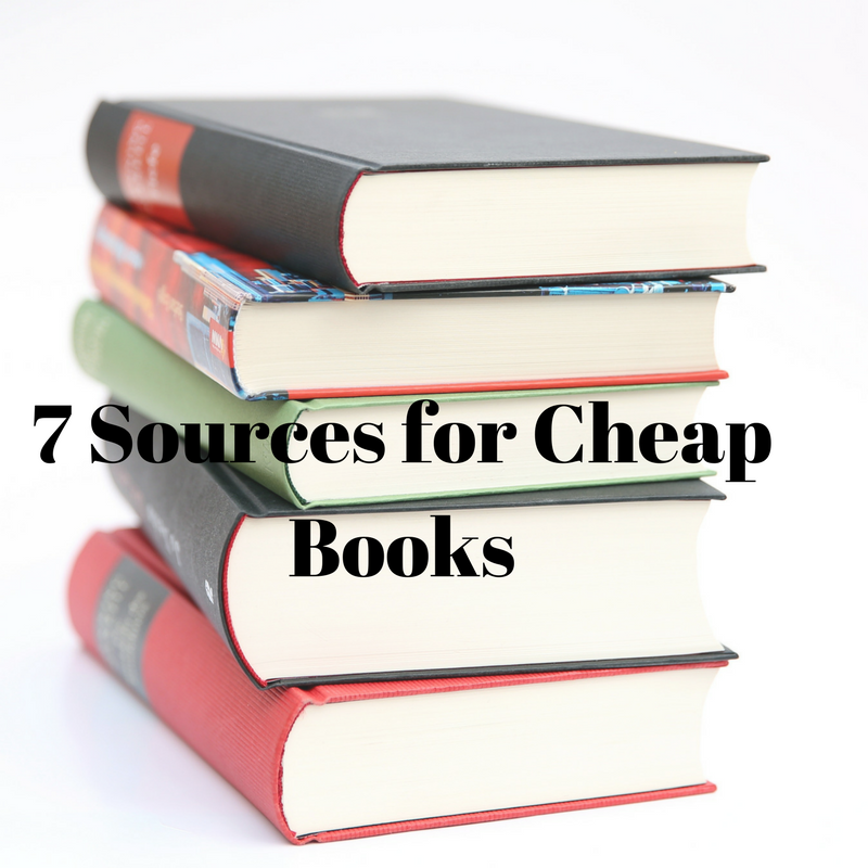 7 Sources for Cheap Books